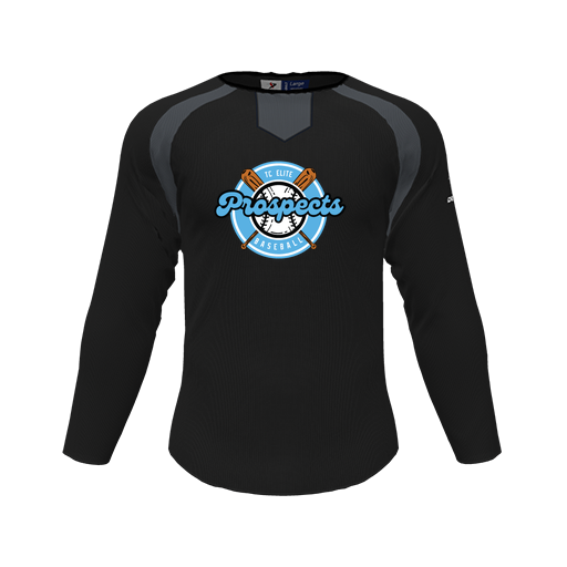 [CUS-DFW-PULL-FLC-CNK-LSL-BLK-YS-LOGO2] Pullover (Youth S, Black, Logo 2)