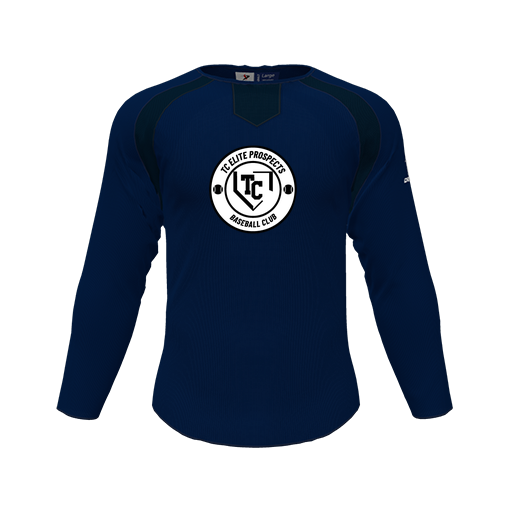 [CUS-DFW-PULL-FLC-CNK-LSL-NVY-YS-LOGO1] Pullover (Youth S, Navy, Logo 1)