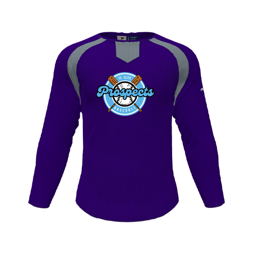 [CUS-DFW-PULL-FLC-CNK-LSL-PUR-YS-LOGO2] Pullover (Youth S, Purple, Logo 2)