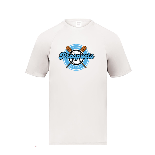 [2790.005.S-LOGO2] Men's Smooth Sport T-Shirt (Adult S, White, Logo 2)