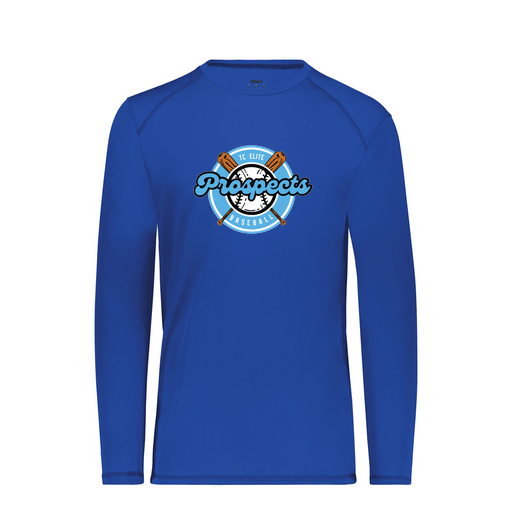 [6845.060.S-LOGO2] Men's SoftTouch Long Sleeve (Adult S, Royal, Logo 2)