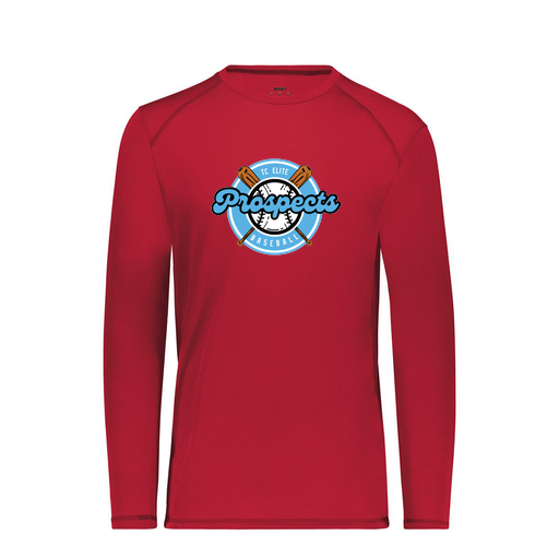 [6846.083.S-LOGO2] Youth SoftTouch Long Sleeve (Youth S, Red, Logo 2)
