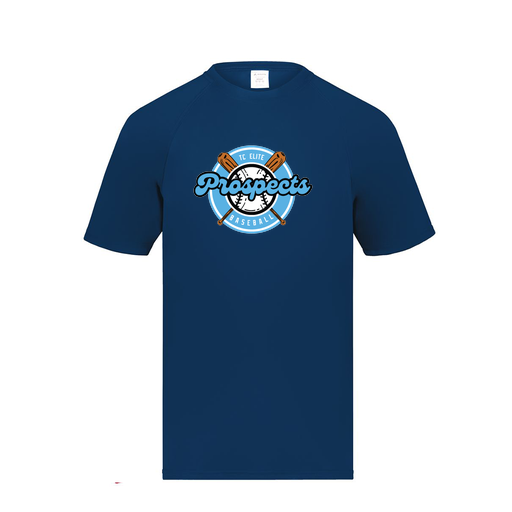 [2791.065.S-LOGO2] Youth Smooth Sport T-Shirt (Youth S, Navy, Logo 2)