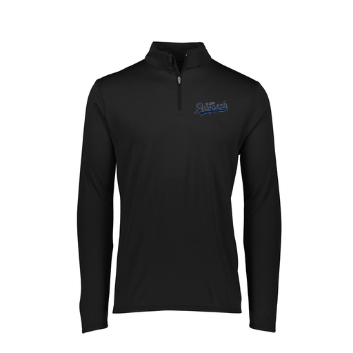 [FTLQFLBK-FAXS-LOGO3] Decker Women's Flex-Lite 1/4 Zip Shirt (Female Adult XS, Black, Logo 3)