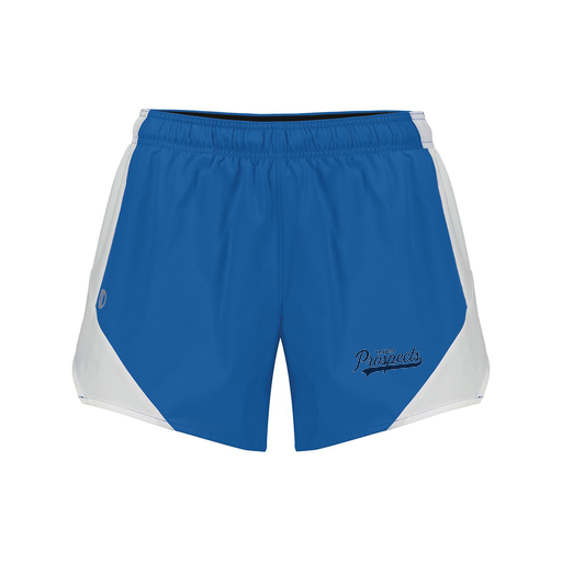 [229489.H02.S-LOGO3] Girls Olympus Shorts (Female Youth S, Royal, Logo 3)