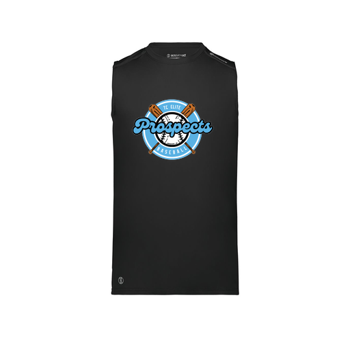 [222593.080.S-LOGO2] Men's CoolDry TankTop (Adult S, Black, Logo 2)