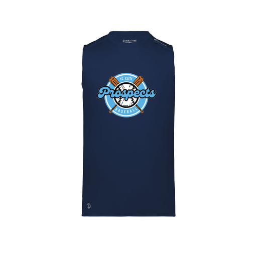 [222593.065.S-LOGO2] Men's CoolDry TankTop (Adult S, Navy, Logo 2)