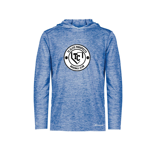 [FOLHCGRY-AS-LOGO1] Decker Men's Charge Hoodie (Adult S, Royal, Logo 1)