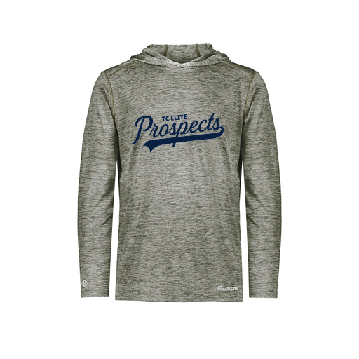 [FOLHCGGY-AS-LOGO3] Decker Men's Charge Hoodie (Adult S, Gray, Logo 3)