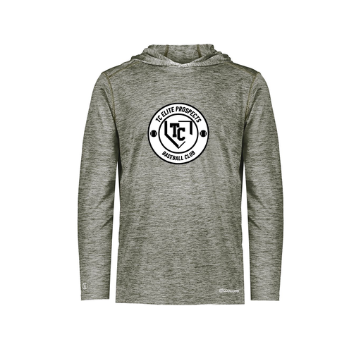 [FOLHCGGY-YS-LOGO1] Decker Youth Charge Hoodie (Youth S, Gray, Logo 1)