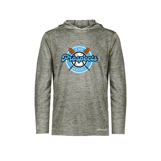 [CUS-DFW-CHGHOOD-PER-LSL-GRY-YS-LOGO2] Youth Charge Hoodie (Youth S, Gray, Logo 2)