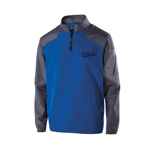 [229155.H02.XS-LOGO3] Men's Raider LS Pullover (Adult XS, Royal, Logo 3)