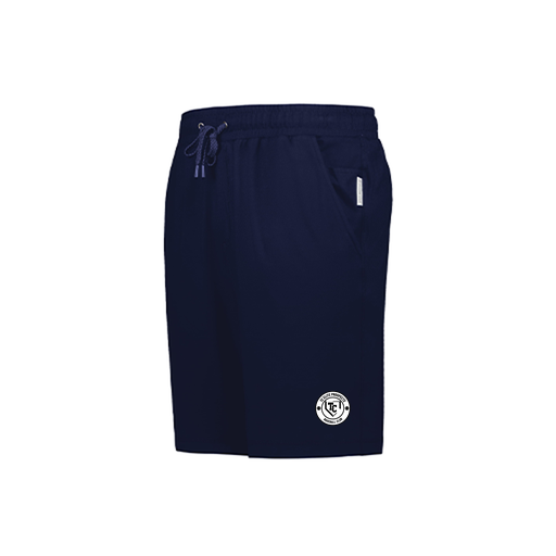 [223504.065.XS-LOGO1] Men's Ventura Soft Knit Shorts (Adult XS, Navy, Logo 1)
