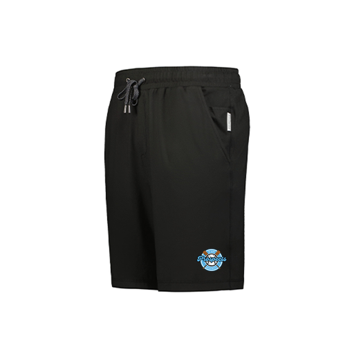 [223604.080.S-LOGO2] YOUTH Ventura Soft Knit SHORTS (Youth S, Black, Logo 2)